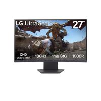 LG 27 inch UltraGear™ 1000R Curved Gaming Monitor | QHD|1ms (GtG)|180Hz|2024