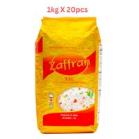Zaffran XXL Indian Basmati Rice 1Kg (Pack of 20)