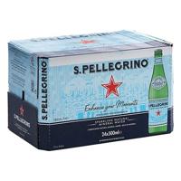 San Pellegrino Sparkling Natural Mineral Water Glass 500Ml (Pack Of 24)
