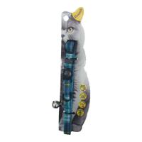 Swooosh Bright & Beautiful Grid Safe Cat Collar - Blue