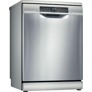 Bosch Series 6 Freestanding Dishwasher 60 cm | HomeConnect via Wlan-Remote Monitoring and Control| Silver Inox |SMS6HMI27M