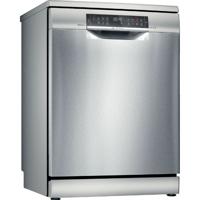 Bosch Series 6 Freestanding Dishwasher 60 cm | HomeConnect via Wlan-Remote Monitoring and Control| Silver Inox |SMS6HMI27M - thumbnail