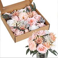 DIY Rose Simulation Hand-held Flowers For Valentine's Day Atmosphere Setting Gifts Wedding Decoration Baby Shower Lightinthebox - thumbnail