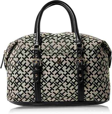 Tommy Hilfiger Canvas Women's Crossbody Black (6943398002)