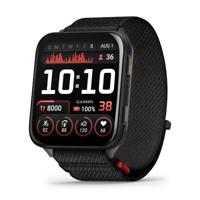 Garmin Venu X1 Series Black with Slate Titanium Caseback And Black ComfortFit Nylon Band Smart Watch - Black