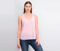 Womens Racer Back Tank Top  Pink - thumbnail