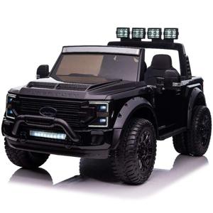 Ford Super Duty Licensed Ride On Car - Black (12V) (UAE Delivery Only)