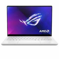 ASUS ROG Zephyrus G14 GA403UU-OLED7132W, AMD RZYEN R7 8845HS, 32GB RAM, 1TB SSD, 14 Inch OLED 3K 120Hz, 6GB NVIDIA RTX 4050, Win11 Home, Eng-Arab Keyboard, White