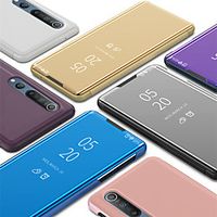 Case For Xiaomi Mi 10 10 Pro with Stand / Mirror Flip Full Body Cases Solid Colored PU Leather PC CC9 Pro Mi Note 10 Note 10 Pro Redmi Note 8 Note 8 Pro miniinthebox - thumbnail
