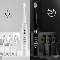 Electric Toothbrush Kit For Adults With 5 Different Modes Rechargeable Waterproof Oral Care Toothbrush Suitable For Male And Female At Home Travel Lightinthebox - thumbnail