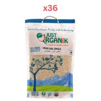 Just Organic Urid Dhal 500gm Pack of 36