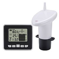 TS-FT002 Ultrasonic Water Tank Level Meter Liquid Depth Level Meter Sensor with Temperature Display Water Level Gauge Time Alarm miniinthebox - thumbnail