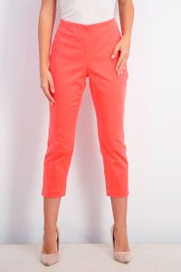 Womens  Petite Chelsea Stretch Twill Cropped Pants  Tuscon Coral