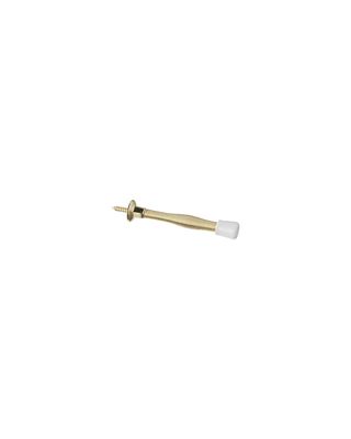 National 3 Inches Polished Brass Spring Door Stop