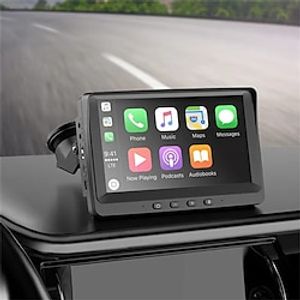 NEWEST Wireless Portable Car Player 7in HD Touch Screen WIFI FM For IOS Carplay For Auto With Speaker Lightinthebox