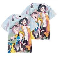 Inspired by The Executioner and Her Way of Life Menou Tokitou Akari T-shirt Anime 100% Polyester Anime Harajuku Graphic Kawaii T-shirt For Men's / Women's / Couple's miniinthebox - thumbnail