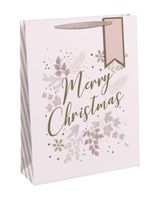 Homesmiths Christmas Pink Female Bottle Bag