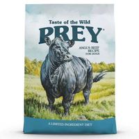 Taste Of The Wild Dog Prey Angus Beef Formula For Dog With Limited Ingredients 11.4Kg - thumbnail