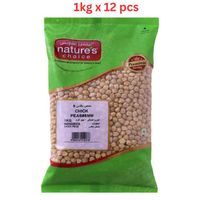 Natures Choice Chick Peas Jumbo, 8 mm, 1 kg Pack Of 12 (UAE Delivery Only)