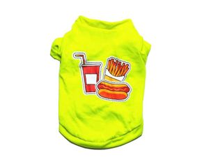 Pets Club Soft Breathable Pet Sweat T- Shirt For Small Pets Green - Large