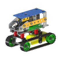 Mechanix Robotix 2 Motorized Educational Building Blocks - 166 Parts & 8 Models Engineering - 0 1063 (UAE Delivery Only)