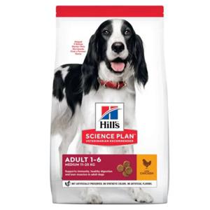 Hill's Science Plan Medium Adult Dog Food With Chicken - 14Kg