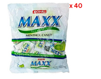Jack N Jill Maxx Eucalyptus Menthol Candy With Maxicool, 200 Gm Pack Of 40 (UAE Delivery Only)