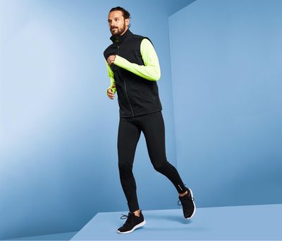 Mens Functional Softshell Vest Black Mens Functional Softshell Vest Black