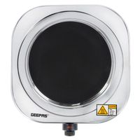 Geepas Stainless Steel Single Hot Plate, Indicator Light-(GHP32023)
