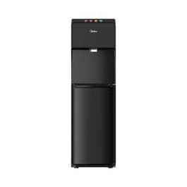 Midea Water Dispenser, Bottom Loading, Hot Cold And Ambient Temperature, Touchless Function For Cold Water, Floor Standing, Child Safety lock, Best for Home, Kitchen, Office & Pantry, Black YL1844S-IR