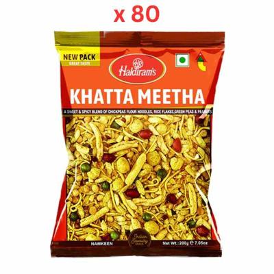 Haldirams Khatta Meetha 200gm - Pack Of 80