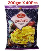 Haldirams Gathiya Namkeen - 200 Gm (8904063200228) Pack Of 40 (UAE Delivery Only)