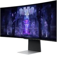 Samsung Gaming Monitor 34 Inch LS34BG850 Curved ,UQHD ,Oled ,Smart TV ,IoT Hub ,USB-C,0.03MS-175HZ