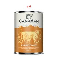 Canagan Puppy Feast Wet Dog Food 400g Pack Of 6