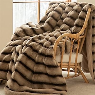 Faux Fur Throw Blanket Rabbit Plush Blanket, Winter Thickened Cover Blanket, Sofa Blanket, Small Blanket, Afternoon Nap, Office Bed Sheet, Plush Blanket Lightinthebox Faux Fur Throw Blanket Rabbit Plush Blanket, Winter Thickened Cover Blanket, Sofa Blanket, Small Blanket, Afternoon Nap, Office Bed Sheet, Plush Blanket Lightinthebox