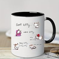 1pc Funny Cat Mug Coffee Mug Funny Gift Inspirational Gift Birthday Gift Party Favor Holiday Decoration Holiday Gift Gift For Friends 11 Oz Lightinthebox