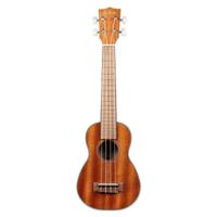 Kala Gloss Mahogany Long Neck Soprano Ukulele - Included Bag