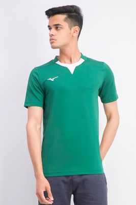 Mens Authentic Short Sleeve T-shirt Green/White Mens Authentic Short Sleeve T-shirt Green/White