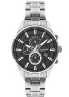 Lee Cooper Men's Multi Function Black Dial Watch - LC07670.350