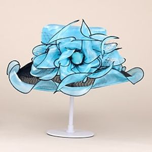 Simple Classic Style Elegant Ice Silk Hats with Bowknot 1pc Party / Evening / Tea Party Headpiece/Special Occasion/Office  Career/Casual/Birthday/New Baby/Thank You/Graduation/Congratulations/Anniver miniinthebox