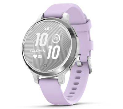 Garmin Lily 2 Active, Silver with Purple Jasmine Silicone Band Garmin Lily 2 Active, Silver with Purple Jasmine Silicone Band