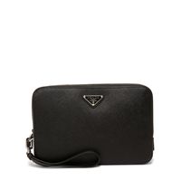 Saffiano leather pouch - thumbnail