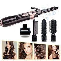 Hot Air Brush 4 Head Replaceable Hair Dryer Comb One Step Blower Strong Wind Electric Straightener Roller Curler Styling Tools Lightinthebox - thumbnail