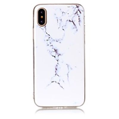 Phone Case For Apple Back Cover iPhone X iPhone 8 Plus iPhone 8 iPhone 7 Plus iPhone 7 iPhone 6s Plus iPhone 6s iPhone 6 Plus iPhone 6 iPhone SE / 5s Ultra-thin Marble Soft TPU miniinthebox