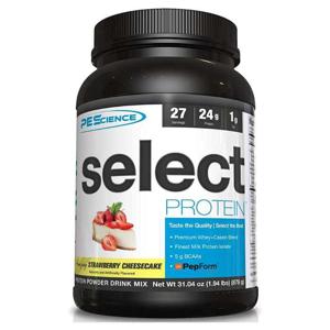 PEScience Select Protein 27 Blend Straw Cheesecake