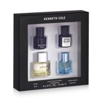 Kenneth Cole (M) Mini Set Edt 4 X 15Ml (Black + Reaction + Vintage Black + Blue)