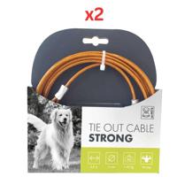 M-Pets Tie Out Cable Strong 4.5m (Pack of 2)