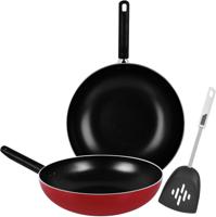 Prestige Wok Set With Tool Set of 2 Piece - PR21014