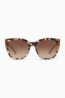 Studded Round Frame Acetate Sunglasses Studded Round Frame Acetate Sunglasses