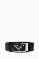 Reversible Belt in Saffiano Leather - thumbnail